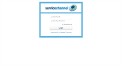 Desktop Screenshot of demo.servicechannel.com