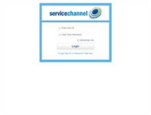 Tablet Screenshot of demo.servicechannel.com